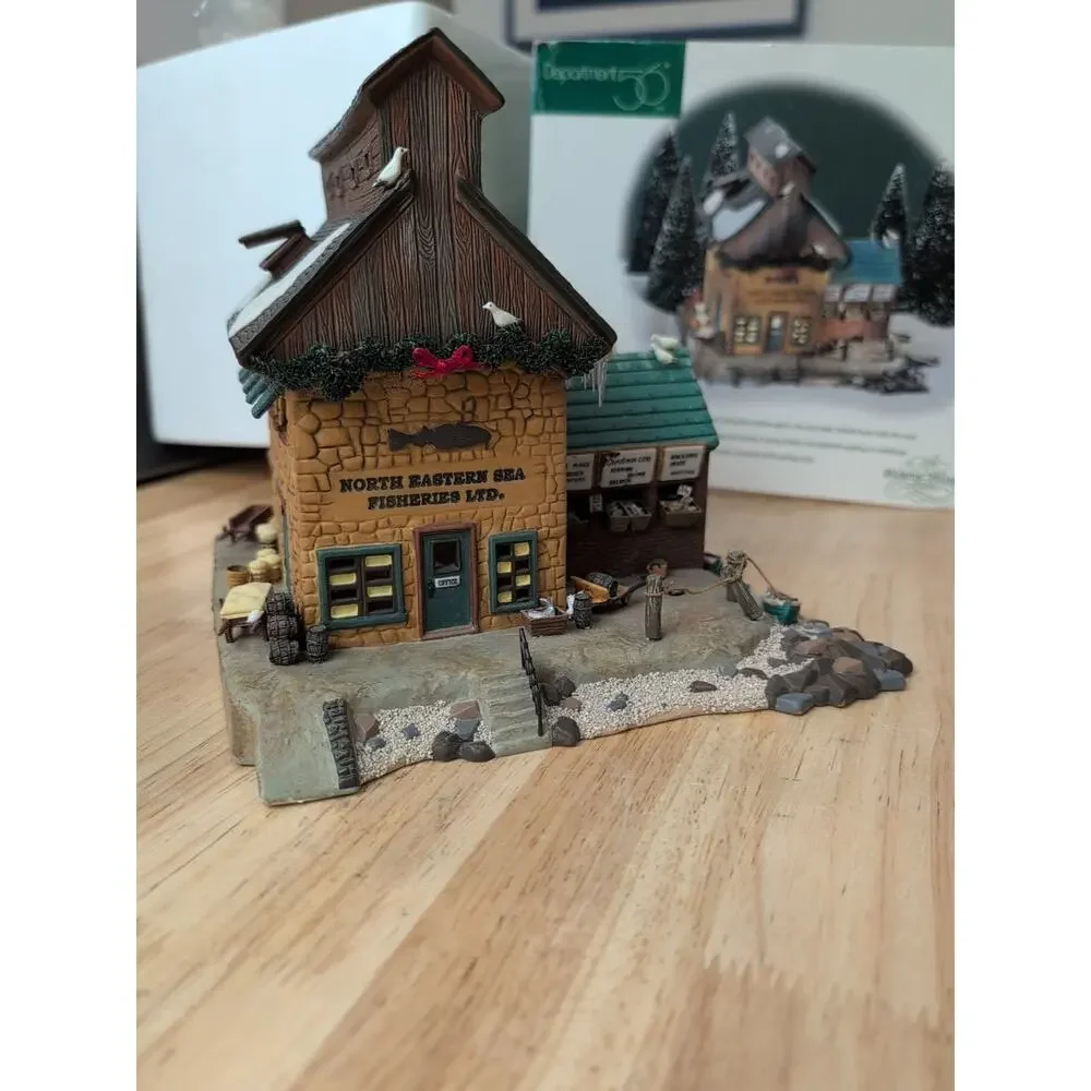 Dept 56 North Eastern Sea Fisheries Ltd Dickens Heritage‎ Village Retired 58316